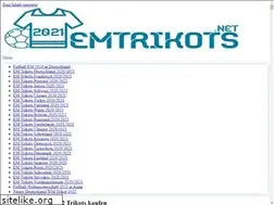 Sites similar to emtrikots.net