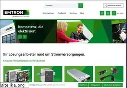 Sites similar to emtron.de