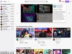 Sites similar to en-gb.twitch.tv
