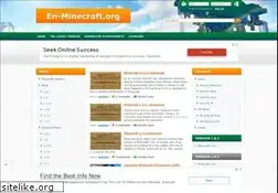 Sites similar to en-minecraft.org