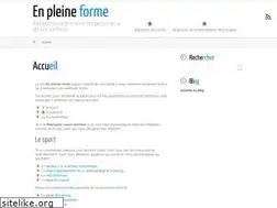 Sites similar to en-pleine-forme.com