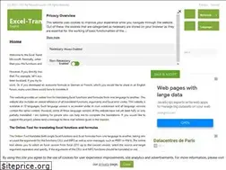 Sites similar to en.excel-translator.de