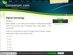 Sites similar to en.geneanum.com