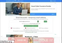 Sites similar to en.generator.email