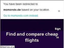 Sites similar to en.momondo.com