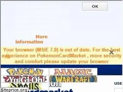 Sites similar to en.pokemoncardmarket.eu