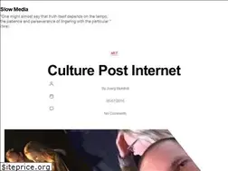 Sites similar to en.slow-media.net