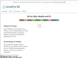 Sites similar to enable3d.io