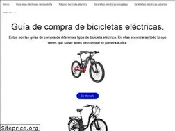 Sites similar to enbicicletaelectrica.es