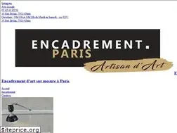 Sites similar to encadrement.paris