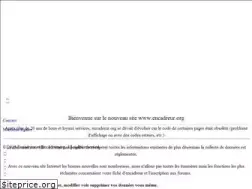 Sites similar to encadreur.org