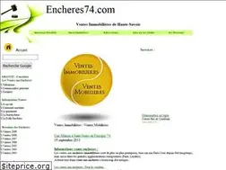 Sites similar to encheres74.com