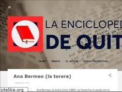 Sites similar to enciclopediadequito.blogspot.com