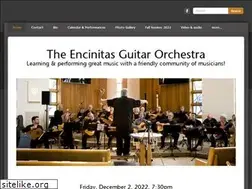 Sites similar to encinitasguitarorchestra.com