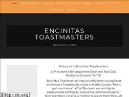 Sites similar to encinitastoastmasters.org