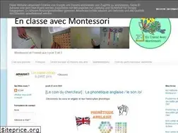 Sites similar to enclasseavecmontessori.blogspot.com
