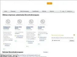 Sites similar to encontraararaquara.com