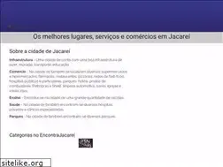 Sites similar to encontrajacarei.com