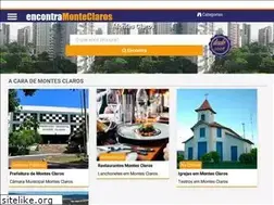 Sites similar to encontramontesclaros.com.br
