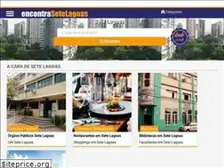 Sites similar to encontrasetelagoas.com.br