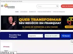 Sites similar to encontresuafranquia.com.br