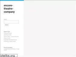 Sites similar to encore-theatre-company.org