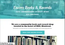 Sites similar to encorebooks.ca