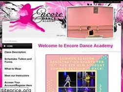 Sites similar to encoredanceacademyde.com