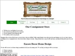 Sites similar to encoredecorconsignment.com