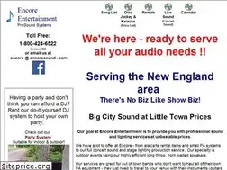 Sites similar to encoresound.com
