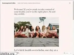 Sites similar to encouragementisbliss.com