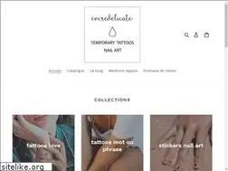 Sites similar to encredelicate.com