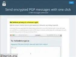 Sites similar to encrypt.to
