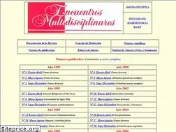 Sites similar to encuentros-multidisciplinares.org