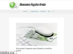 Sites similar to encuestaspagadasgratis.com