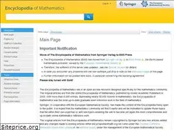 Sites similar to encyclopediaofmath.org