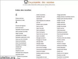 Sites similar to encyclopedie-des-recettes.fr