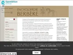 Sites similar to encyclopedieberbere.revues.org