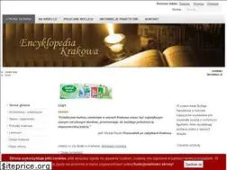 Sites similar to encyklopediakrakowa.pl