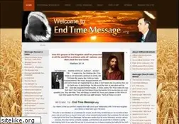 Sites similar to end-time-message.org