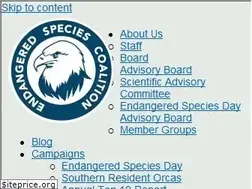 Sites similar to endangered.org