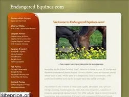 Sites similar to endangeredequines.com