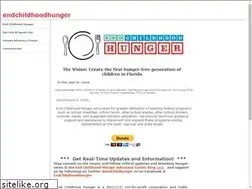 Sites similar to endchildhoodhunger.org