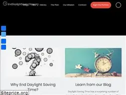 Sites similar to enddaylightsavingtime.org
