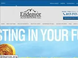 Sites similar to endeavoracquisitions.com