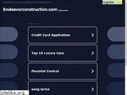 Sites similar to endeavorconstruction.com