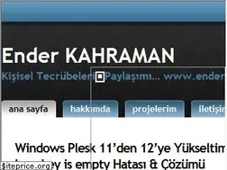 Sites similar to enderkahraman.com