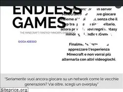 Sites similar to endlessgames.it