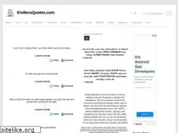 Sites similar to endlessquotes.com