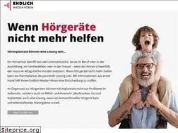 Sites similar to endlich-wieder-hoeren.org